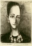 Picasso Pablo; Portrait Angela Rosengart , 1964